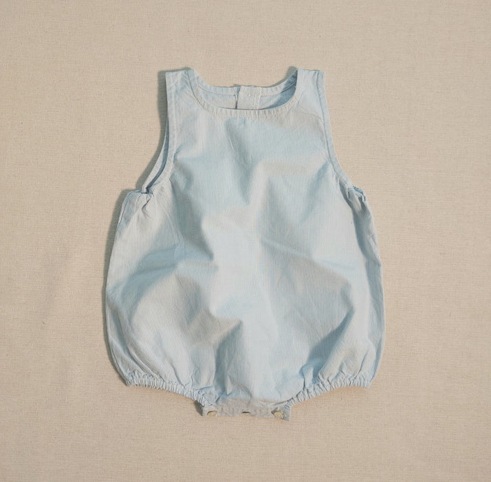 MARIE PUCE Sleeveless striped baby romper
