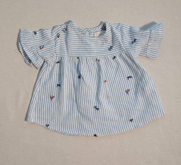 ZARA Printed baby girl blouse