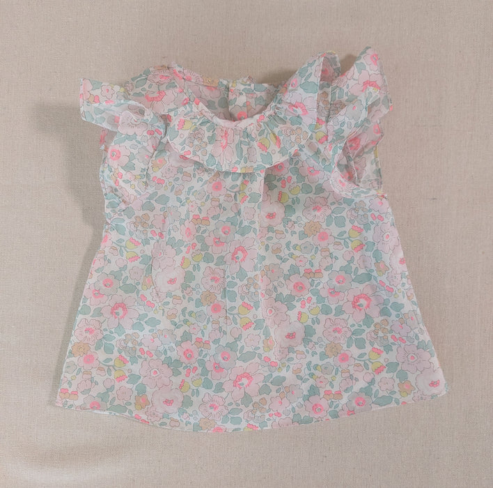 JACADI Baby girl blouse in Liberty fabric