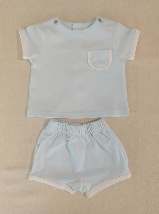 JACADI Baby boy set in cotton piqué