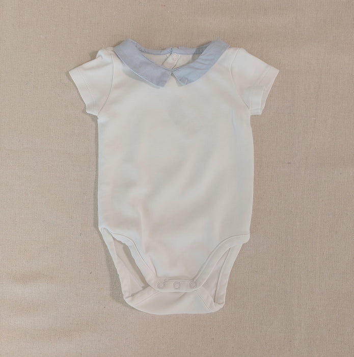 JACADI Baby shirt-collar bodysuit