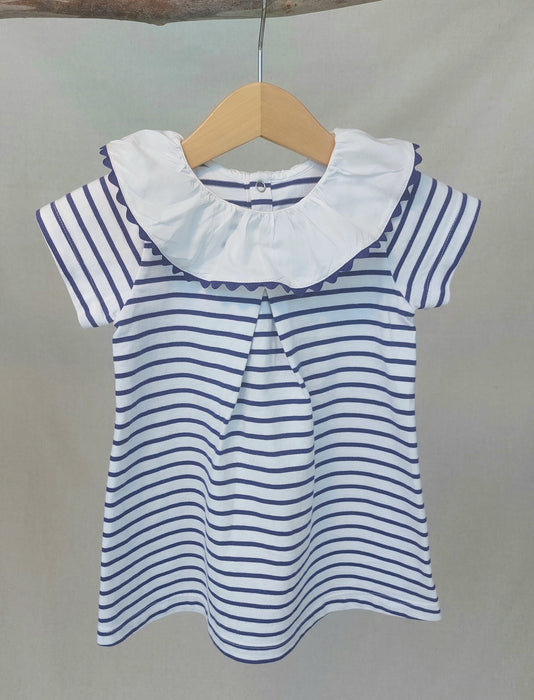 JACADI Baby girl striped cotton dress