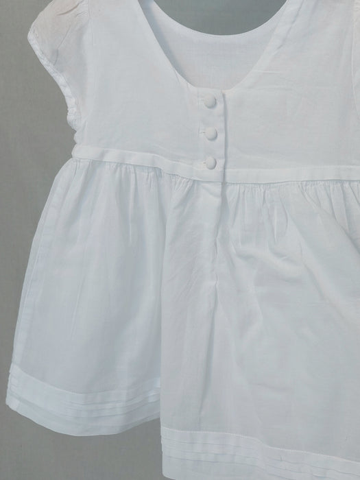 CYRILLUS White baby girl ceremony dress