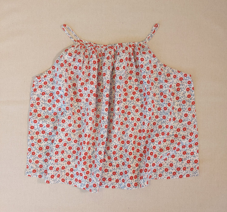 BONTON Liberty print strappy blouse