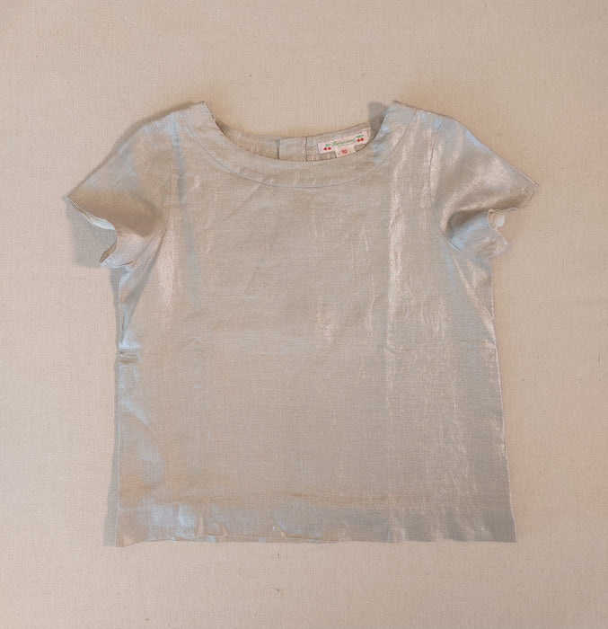 BONPOINT Silver metallic blouse