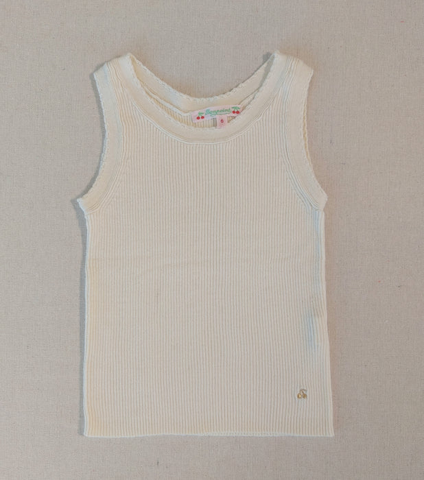 BONPOINT Cotton knit tank top