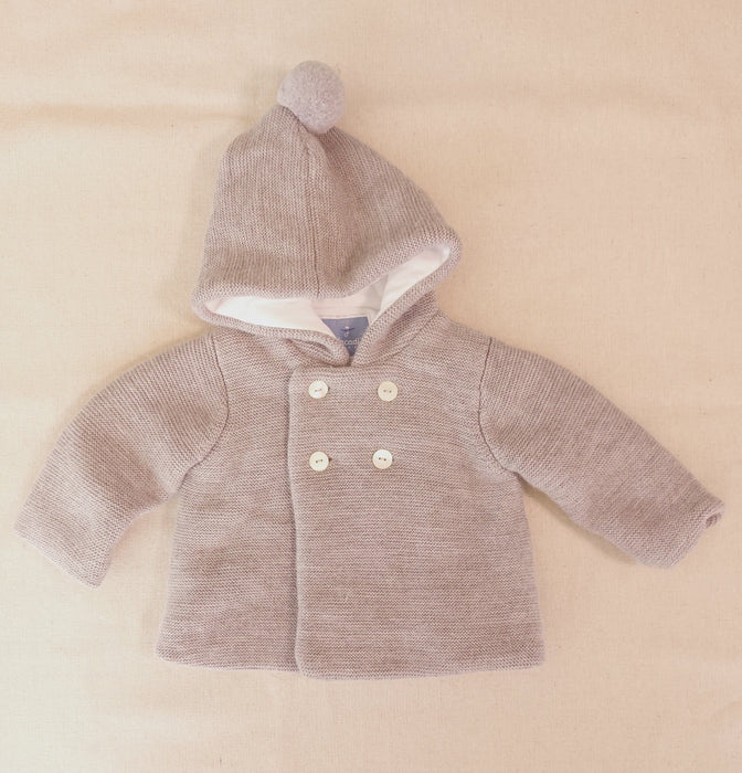 JACADI Baby knitted burnous jacket
