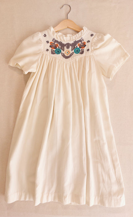 BONPOINT Girls’ Hand-Embroidered Dress