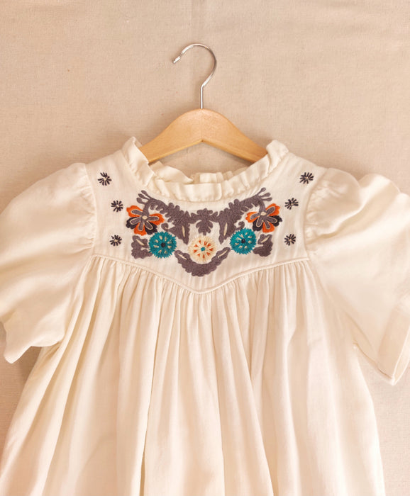 BONPOINT Girls’ Hand-Embroidered Dress