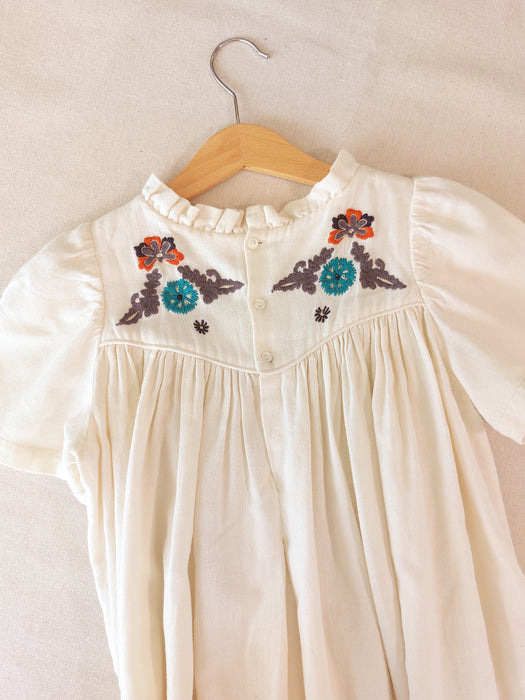 BONPOINT Girls’ Hand-Embroidered Dress