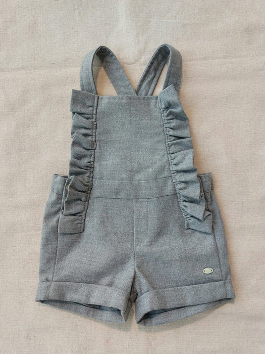 Baby Girl Outfit – TARTINE ET CHOCOLAT Ruffle-Detail Romper & CHLOÉ Long-Sleeved Bodysuit with Ruffled Collar