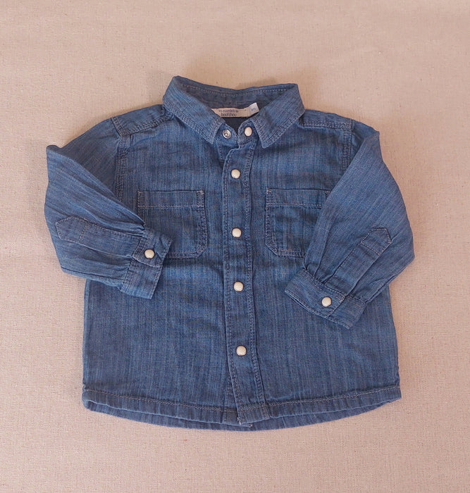 BOUT’CHOU Baby Soft Denim Shirt