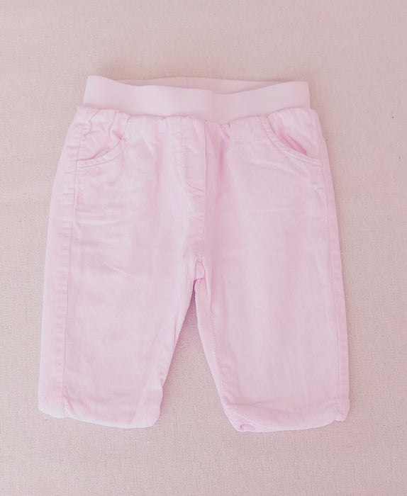 PETIT BATEAU Baby Girl Velvet Trousers