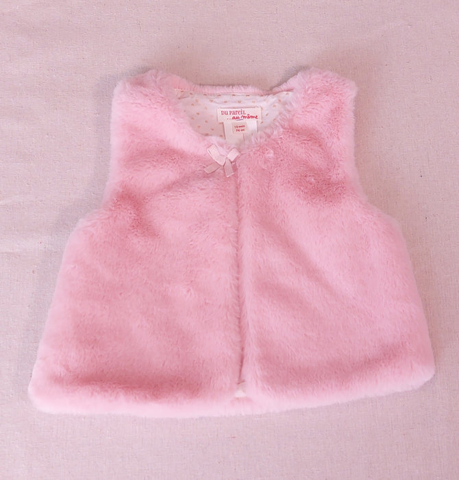 DPAM Sleeveless Faux Fur Vest
