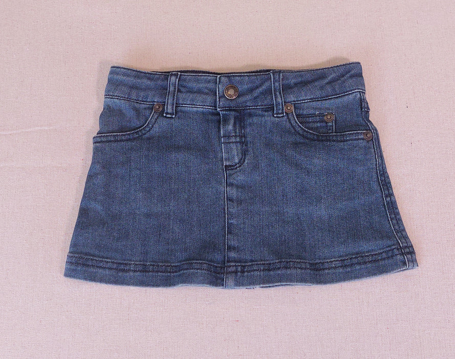 TARTINE ET CHOCOLAT Girl's Denim Mini Skirt