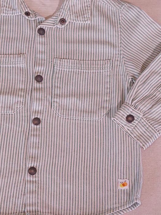 ZARA Striped Overshirt