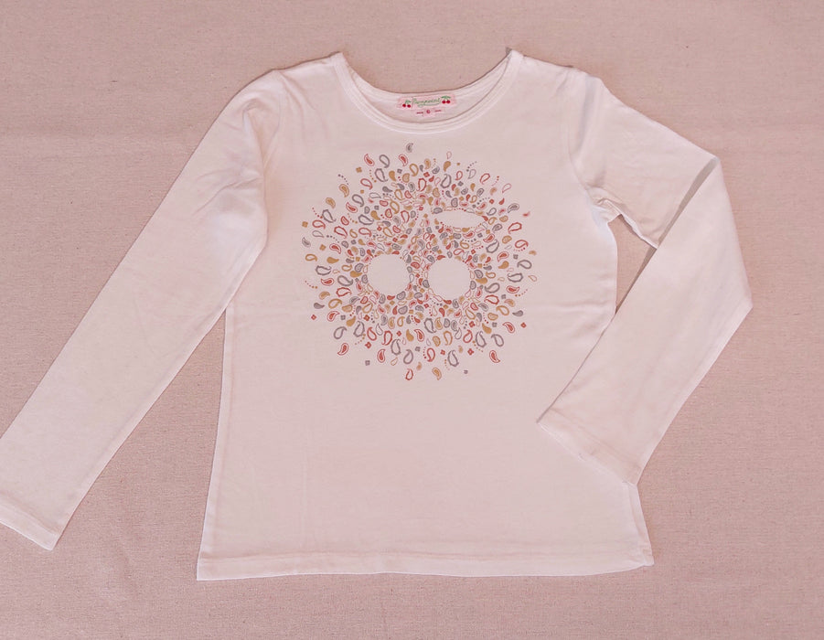 BONPOINT Girl's Cherry Print T-Shirt