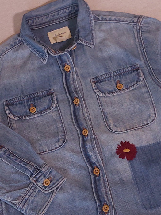 BELLEROSE Denim Shirt with Embroidered Details