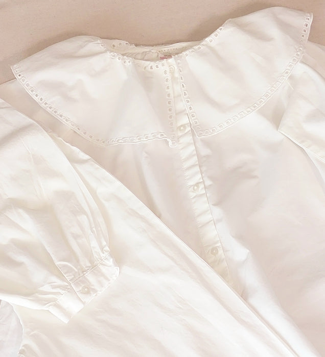 ZARA HOME KIDS Girl's Pyjama Set with Lace Inserts