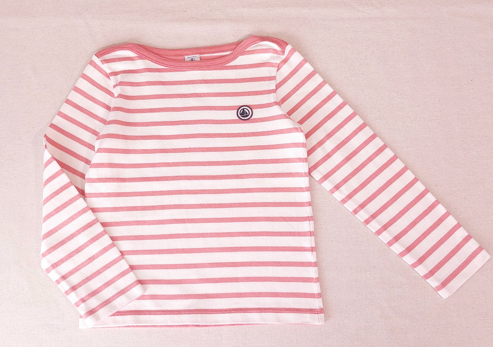 PETIT BATEAU Girl's Striped T-Shirt