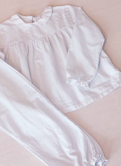 MONOPRIX TEENS Girls’ Striped Two-Piece Pyjama
