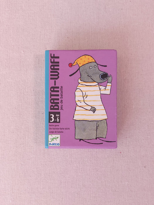 DJECO BATA-WAFF Kids’ Card Game - Ages 3+