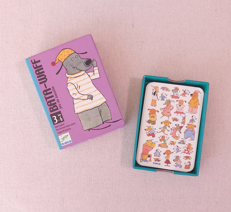 DJECO BATA-WAFF Kids’ Card Game - Ages 3+