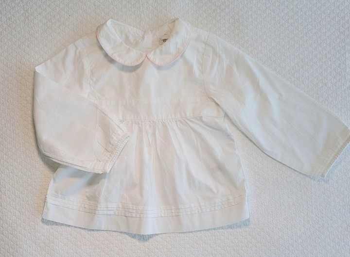 THREADS Peter Pan collar blouse