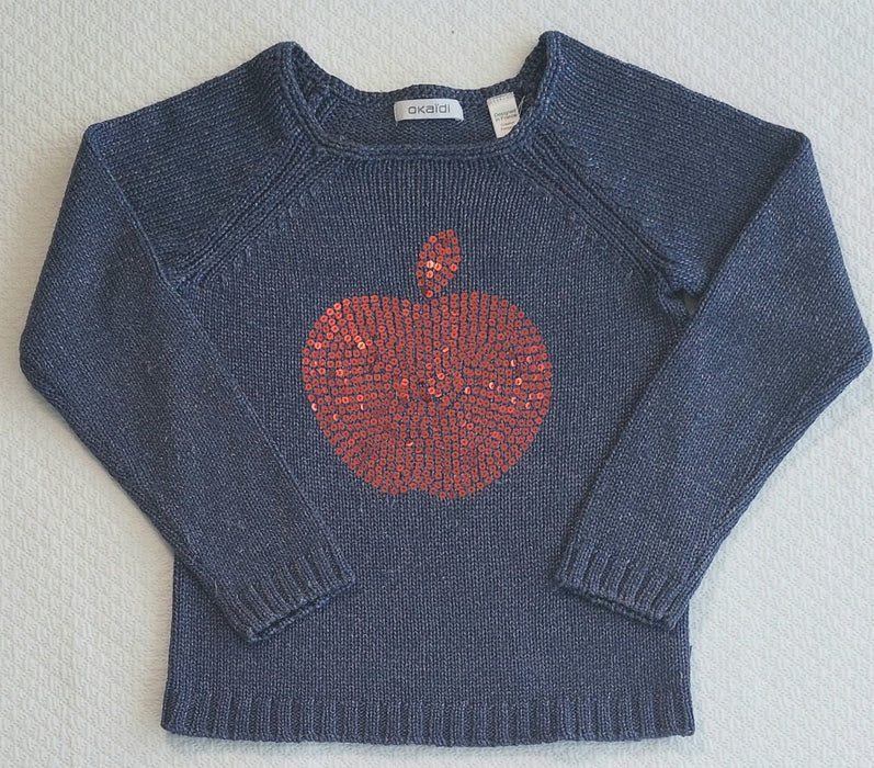 OKAIDI Knitted sweater with sequin pattern