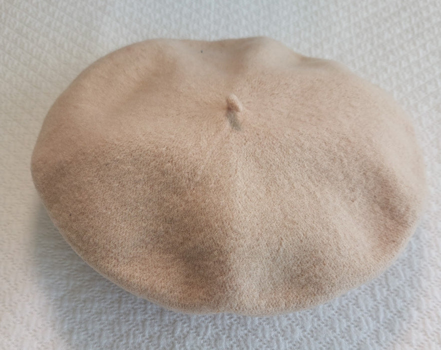 Beige Girl’s Beret