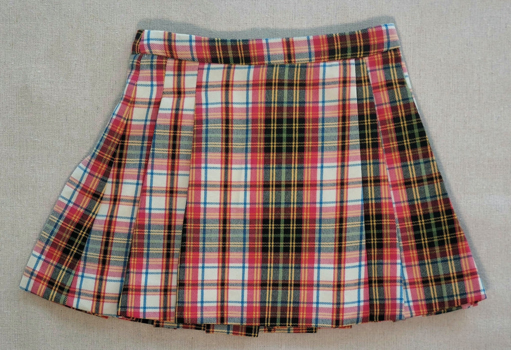 ZARA Tartan mini skirt