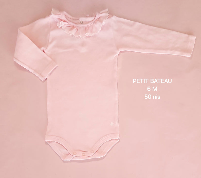 PETIT BATEAU Collar bodysuit
