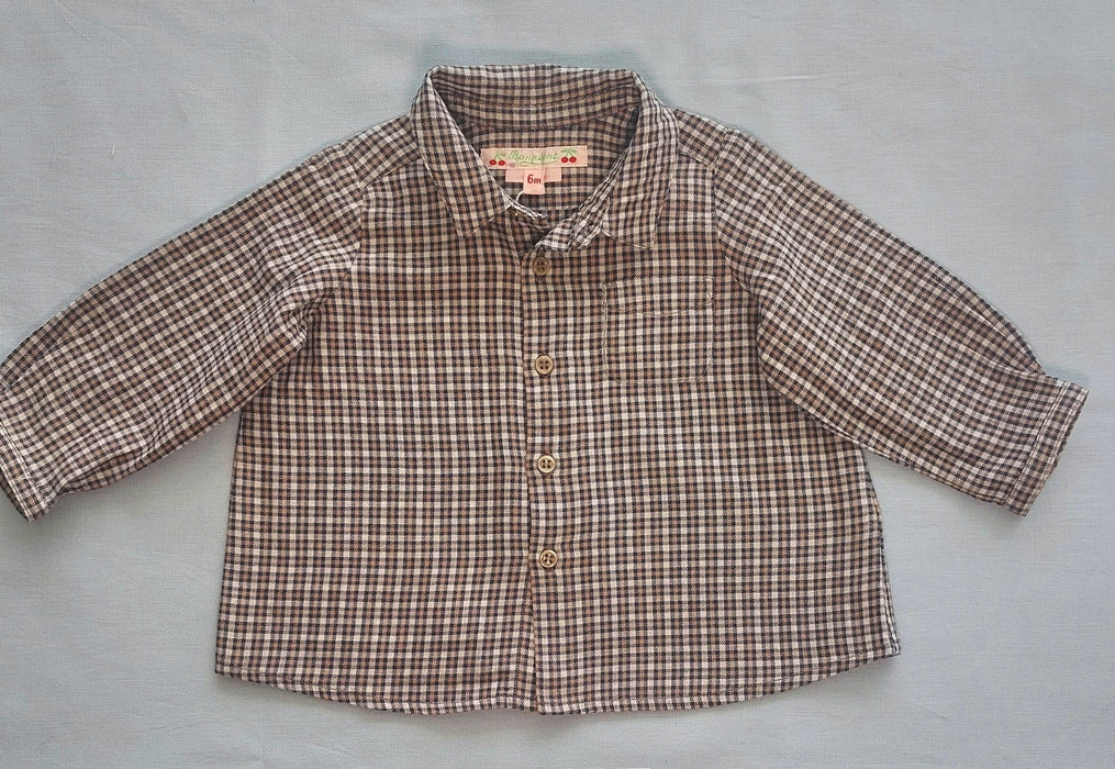 BONPOINT Checkered shirt