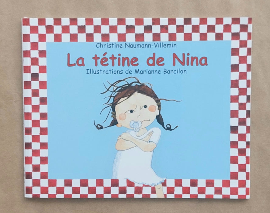 Kids' book "La tétine de Nina"