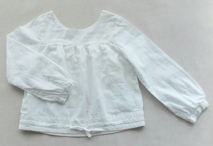 ZEF White blouse with star print