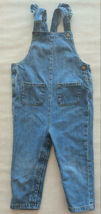 MARKS AND SPENCER Baby Girl Denim Overalls