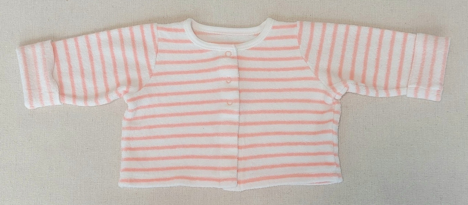 PETIT BATEAU Soft striped cardigan