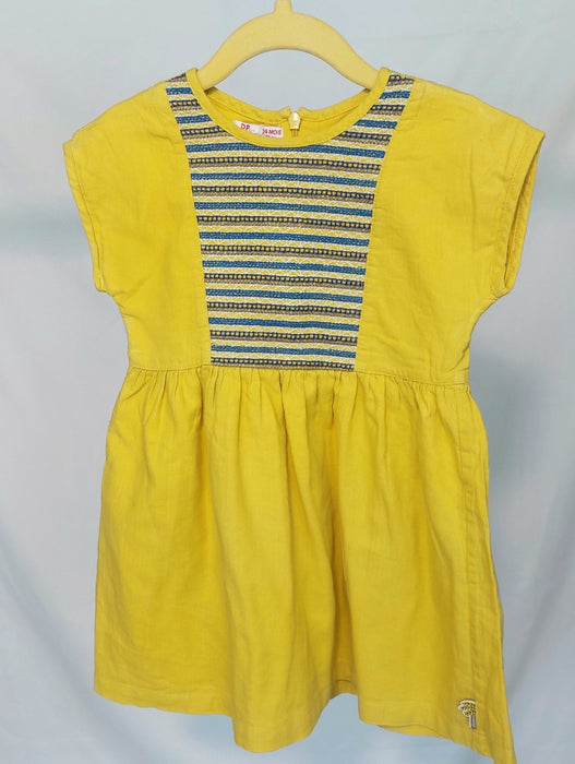 DPAM Short-Sleeve Embroidered Dress
