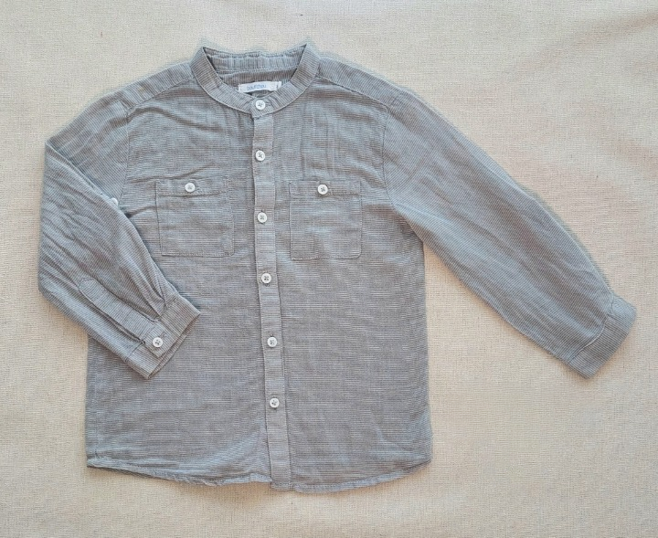 BOUT'CHOU Mandarin-Collar Shirt