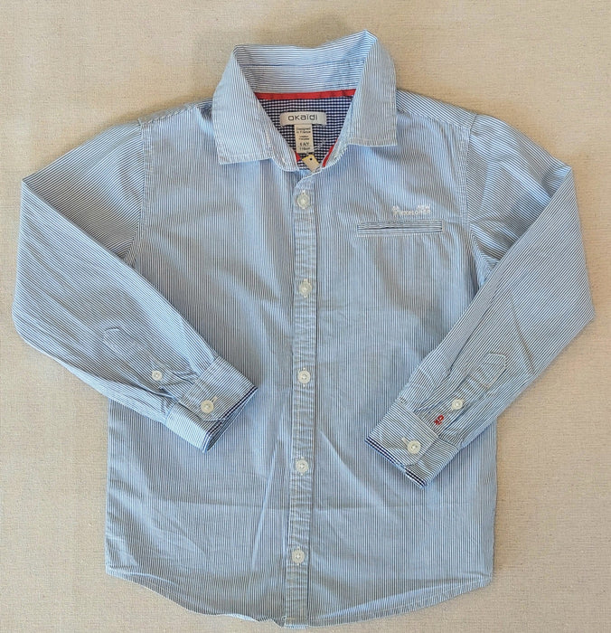 OKAIDI Light blue striped shirt