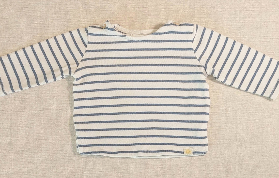 ZARA Striped long-sleeve t-shirt