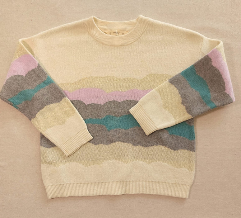 MANGO KIDS Intarsia Sweater
