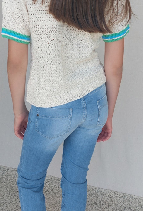 COMPTOIR DES COTONNIERS Light wash slim jeans