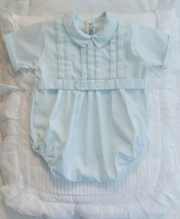 POEME Newborn boys’ special occasion romper
