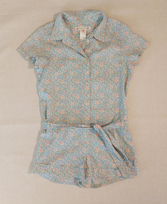 BONPOINT Short Romper in Liberty Fabric