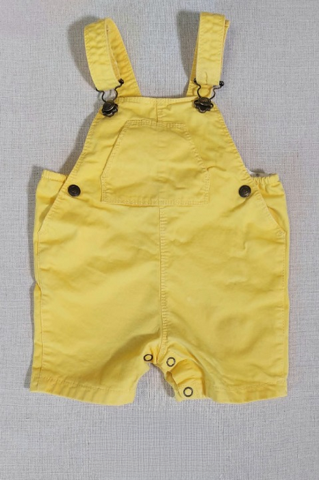 PETIT BATEAU Baby dungaree shorts