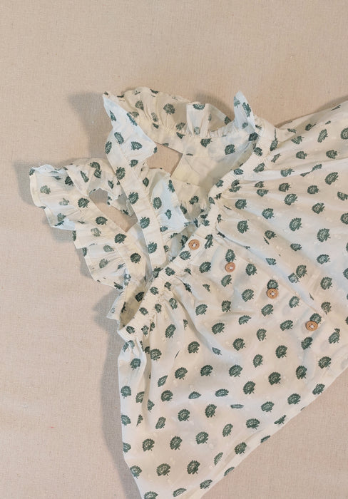 BOUT'CHOU Baby Floral Cross-Back Top