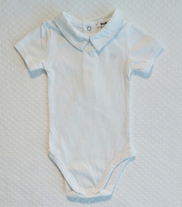 CYRILLUS Baby boy bodysuit with collar