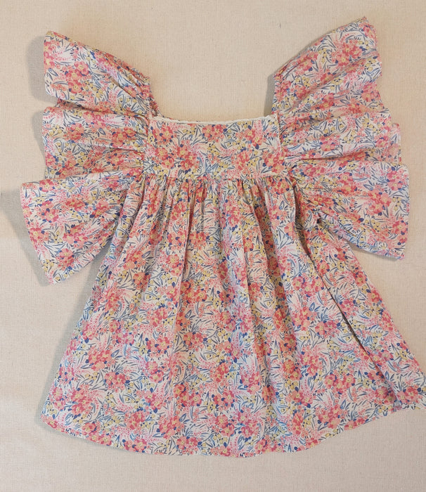 BONTON Girl's Liberty print blouse
