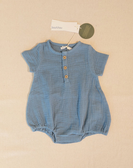 BOUT'CHOU Baby textured romper